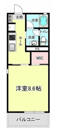 姫路駅 徒歩10分 2階の物件間取画像